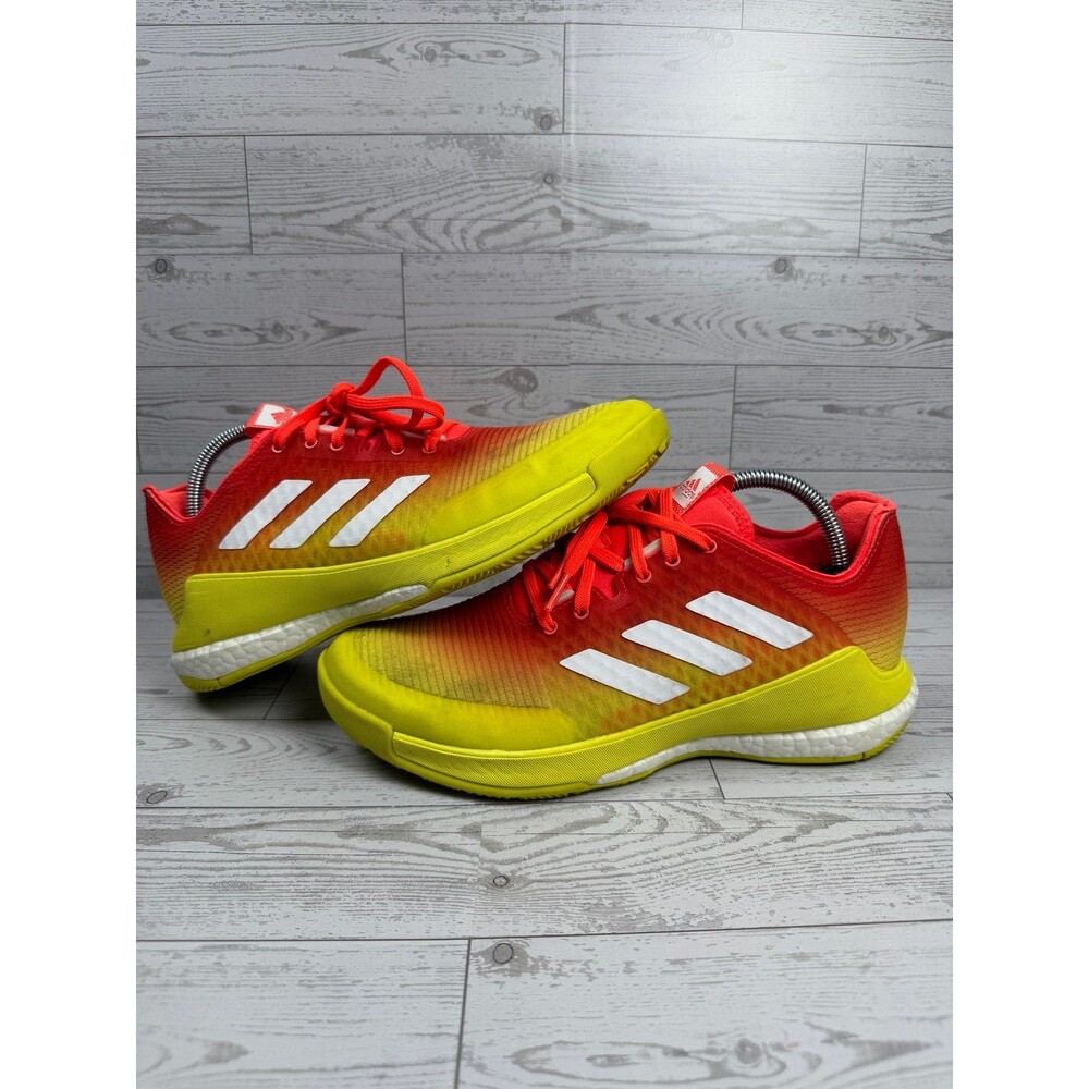 Adidas Boost Primegreen Crazyflight Womens LOW Volleyball Shoes 9 Yellow